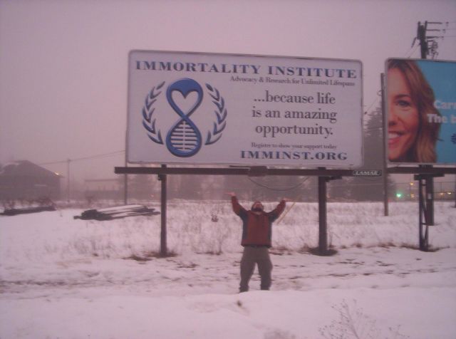 Immortality Institute Billboard Promotions