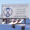 Immortality Institute Billboard December 2010