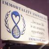 Immortality Institute billboard from December 30th 2010