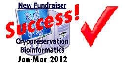 Longecity cryonics research fundraiser January - March 2012