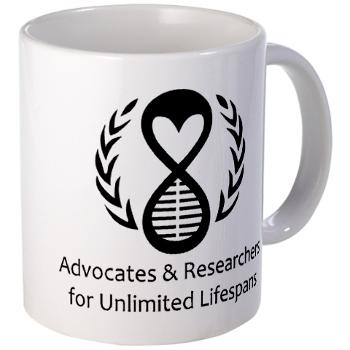 Longecity promotional merchandise   indefinite life extension, advocacy And research For unlimited lifespans