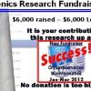 Longecity cryonics research fundraiser success january february march 2012 $6000 matching 2