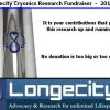Longecity Cryonics Research Fundraiser  -  2012 tw