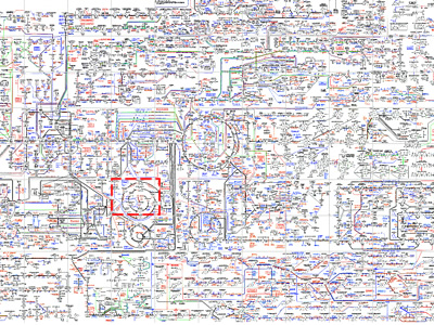 The pathways of cellular metabolism in their amazing complexity